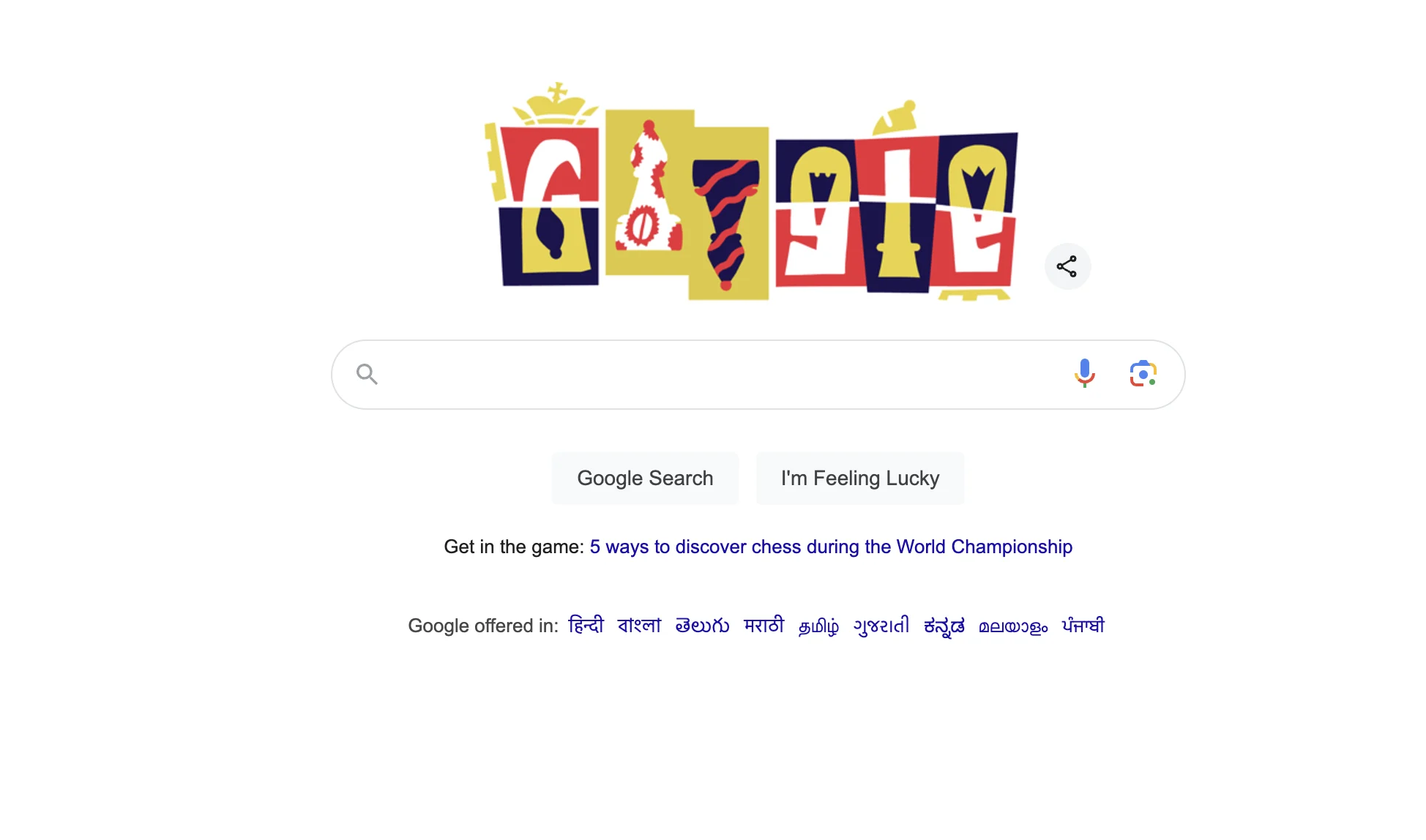 Google Doodle: The Grand Chess Championship Kicks Off Today with a Stunning Tribute